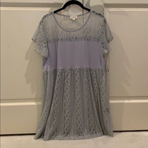 Grey Designed Dress
